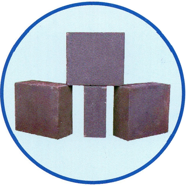 Magnesium iron spinel brick